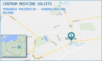 PORADNIA POŁOŻNICZO - GINEKOLOGICZNA - CENTRUM MEDYCZNE SOLVITA - RYNEK I 4,  MICHÓW