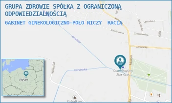 GABINET GINEKOLOGICZNO-POŁONICZY - GRUPA ZDROWIE SPÓŁKA Z OGRANICZONĄ ODPOWIEDZIALNOŚCIĄ - MŁAWSKA 15,  RACIĄŻ