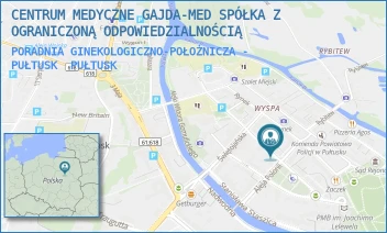 PORADNIA GINEKOLOGICZNO-POŁOŻNICZA - PUŁTUSK - CENTRUM MEDYCZNE GAJDA-MED SPÓŁKA Z OGRANICZONĄ ODPOWIEDZIALNOŚCIĄ - PIOTRA SKARG 23/29,  PUŁTUSK