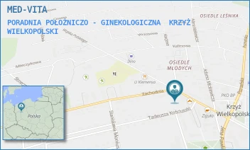 PORADNIA POŁOŻNICZO - GINEKOLOGICZNA - MED-VITA - WOJSKA POLSKIEGO 24,  KRZYŻ WIELKOPOLSKI