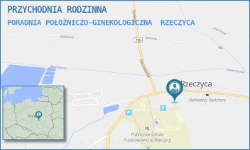 PORADNIA POŁOŻNICZO-GINEKOLOGICZNA - PRZYCHODNIA RODZINNA - UL. KS. JĘDRZEJA KITOWICZA 12,  RZECZYCA