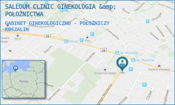 GABINET GINEKOLOGICZNO - POŁOŻNICZY - SALLOUM CLINIC GINEKOLOGIA &amp; POŁOŻNICTWA - ŚWIĘTEGO WOJCIECHA 1,  KOSZALIN