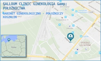 GABINET GINEKOLOGICZNO - POŁOŻNICZY - SALLOUM CLINIC GINEKOLOGIA &amp; POŁOŻNICTWA - KOLEJOWA 71,  KOSZALIN