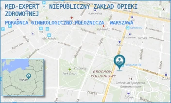 PORADNIA GINEKOLOGICZNO-POŁOŻNICZA - MED-EXPERT - NIEPUBLICZNY ZAKŁAD OPIEKI ZDROWOTNEJ - ŁUKOWSKA 27,  WARSZAWA